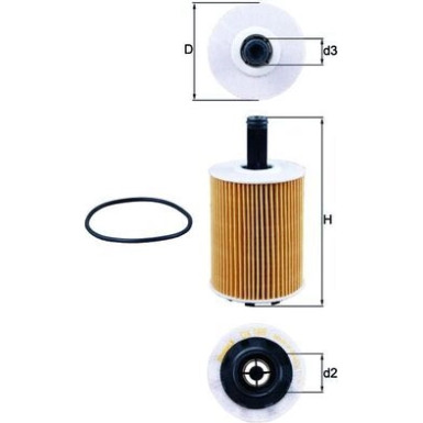 OX 188D Ölfilter OX 188D Ölfilter