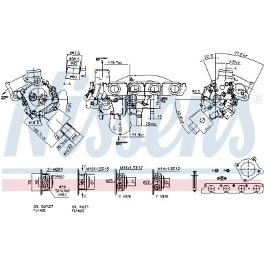 Nissens Turbolader 93193