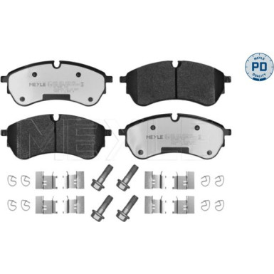 Meyle Bremsbelagsatz, Scheibenbremse MEYLE-PD: Advanced performance and design 025 221 4721/PD