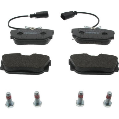 Ferodo Bremsbelagsatz, Scheibenbremse PREMIER ECO FRICTION FDB1482