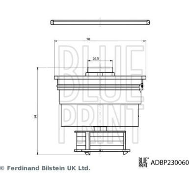 ADBP230060 Kraftstofffilter ADBP230060 Kraftstofffilter