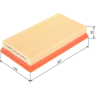 BOSCH 1 457 433 686 Luftfilter