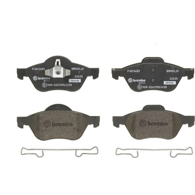 Brembo Bremsbelagsatz, Scheibenbremse XTRA LINE P 68 048X