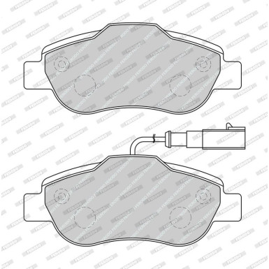 Ferodo | Bremsbelagsatz, Scheibenbremse | FDB1945