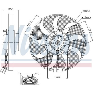 85715 Lüfter, Motorkühlung