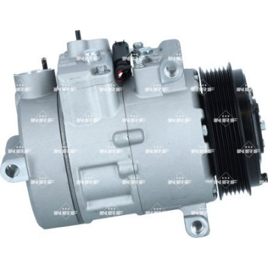 NRF 32214 Klimakompressor 7SEU17C, EASY FIT, 12V, PAG 46, mit PAG-Kompressoröl, mit Dichtring