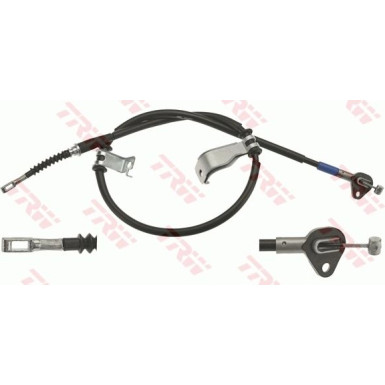 GCH657 Seilzug, Feststellbremse