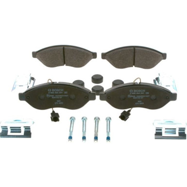BOSCH | Bremsbelagsatz, Scheibenbremse | 0 986 494 591