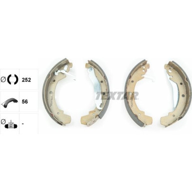 91038501 Bremsbackensatz 91038501 Bremsbackensatz