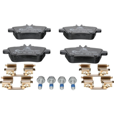 ATE | Bremsensatz, Scheibenbremse | 24.0110-0382.1 + 13.0460-2786.2