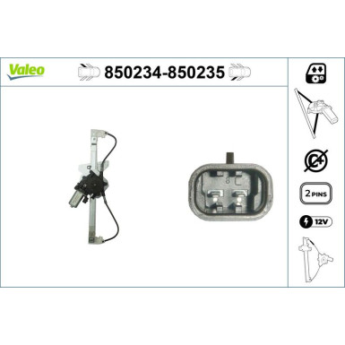 Valeo | Fensterheber | 850234