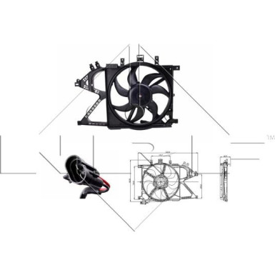 47012 Lüfter, Motorkühlung