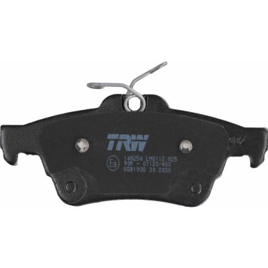 TRW Bremsbelagsatz, Scheibenbremse COTEC GDB1938