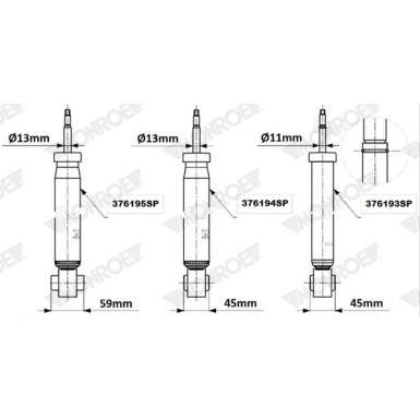 Monroe | Stoßdämpfer | 376193SP Monroe | Stoßdämpfer | 376193SP