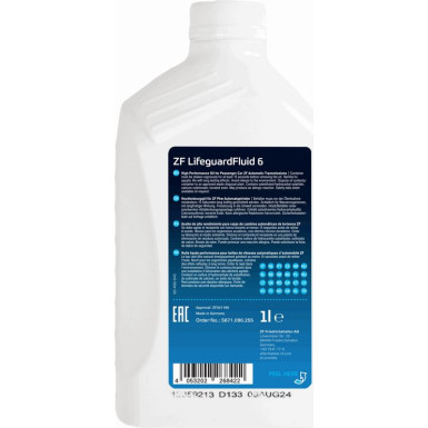 ZF S671.090.255 LifeguardFluid 6 Automatikgetriebeöl 1L