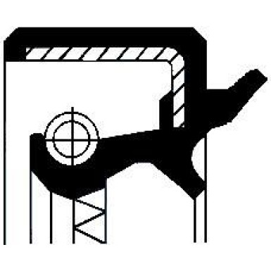 19033885B Wellendichtring, Differential