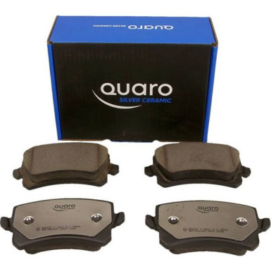 Bremsbelagsatz, Scheibenbremse QUARO SILVER CERAMIC QP4222C