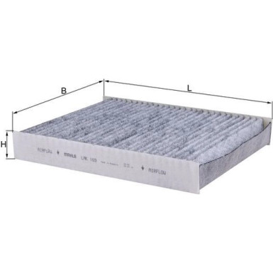 LAK 169 Filter, Innenraumluft LAK 169 Filter, Innenraumluft