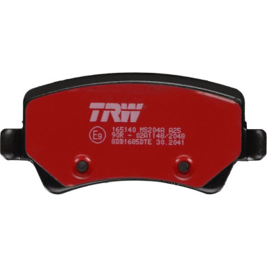 TRW Bremsbelagsatz, Scheibenbremse DTEC COTEC GDB1685DTE