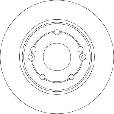 TRW | Bremsscheibe | DF4428