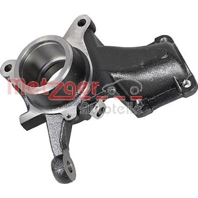 Metzger 2 x METZGER Achsschenkel, Radaufhängung 58123401