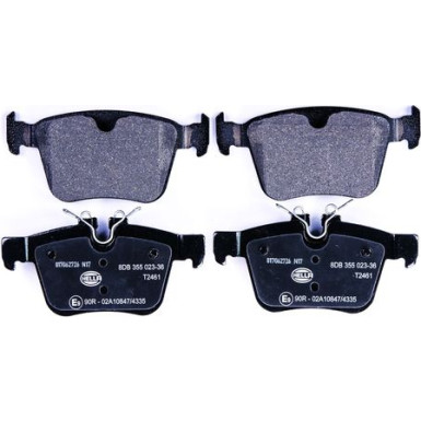 8DB 355 023-361 Bremsbelagsatz, Scheibenbremse