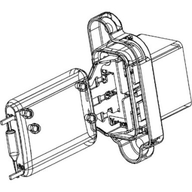 ABR 97 000P Widerstand, Innenraumgebläse BEHR *** PREMIUM LINE ***