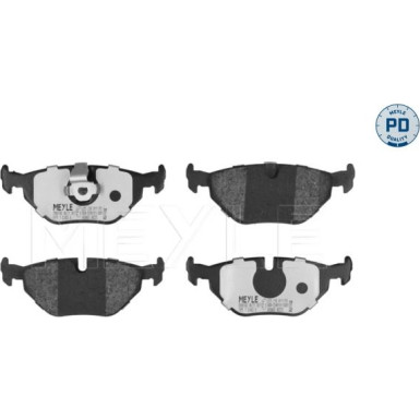 Meyle Bremsbelagsatz, Scheibenbremse MEYLE-PD: Advanced performance and design 025 216 9117/PD Meyle Bremsbelagsatz, Scheibenbremse MEYLE-PD: Advanced performance and design 025 216 9117/PD
