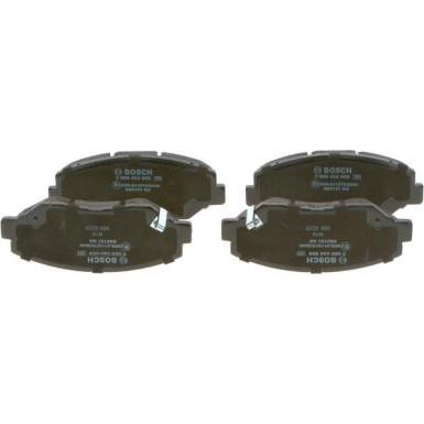 0 986 424 809 Bremsbelagsatz, Scheibenbremse