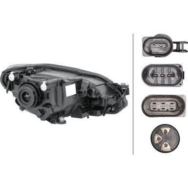 Hella | Hauptscheinwerfer | 1LL 012 644-031