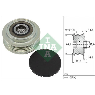 535 0350 10 Generatorfreilauf