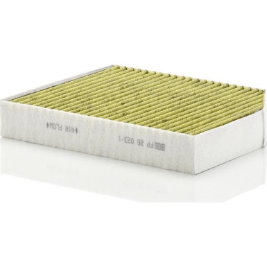 MANN-FILTER FP 26 023/1 Innenraumfilter FreciousPlus Aktivkohlefilter mit Polyphenol, antibakteriell, Feinstaubfilter (PM 2.5)