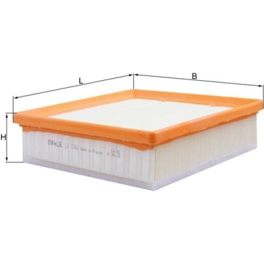 LX 1846 Luftfilter LX 1846 Luftfilter