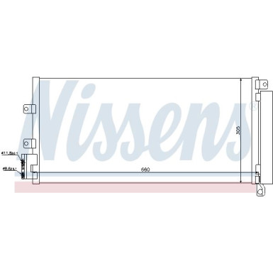 940023 Kondensator, Klimaanlage ** FIRST FIT **