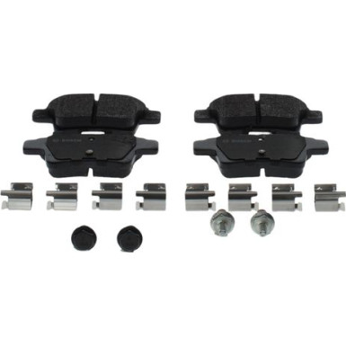 BOSCH | Bremsbelagsatz, Scheibenbremse | 0 986 494 622