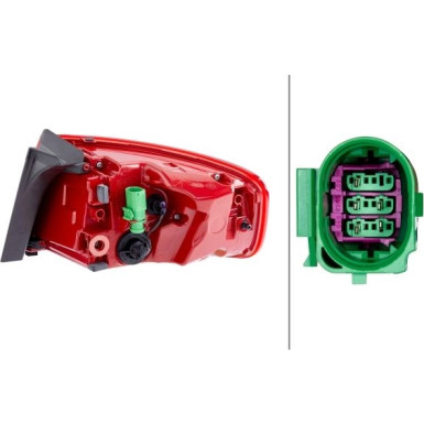 2SK 010 916-091 Heckleuchte