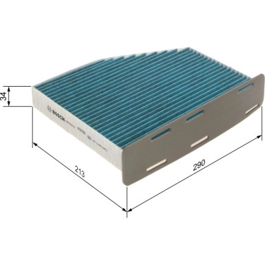 BOSCH 0 986 628 515 Innenraumfilter