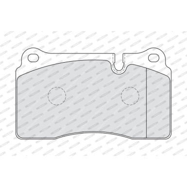Ferodo Bremsbelagsatz, Scheibenbremse PREMIER FUSE+ Technology FDB1996