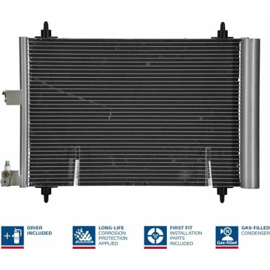 94542 Kondensator, Klimaanlage ** FIRST FIT **