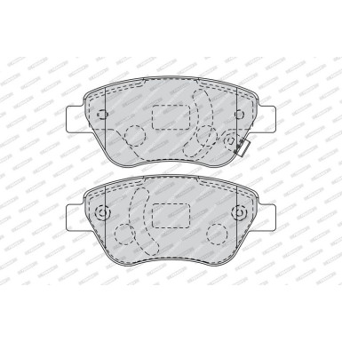 FDB1920 Bremsbelagsatz, Scheibenbremse PREMIER ECO FRICTION