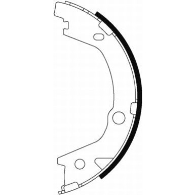 Textar | Bremsbackensatz, Feststellbremse | 91070700
