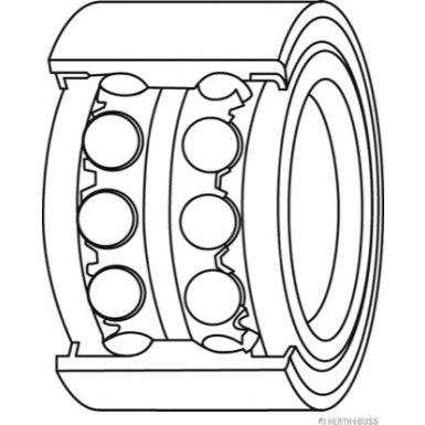 J4701035 Radlagersatz J4701035 Radlagersatz