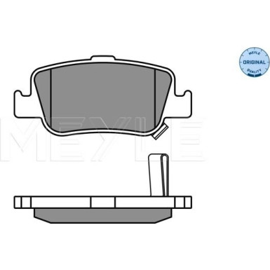 Meyle Bremsbelagsatz, Scheibenbremse MEYLE-ORIGINAL: True to OE 025 246 6415/W
