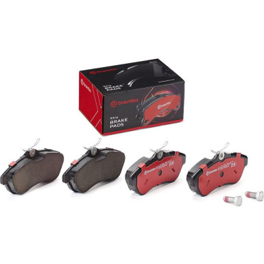 Brembo | Bremsbelagsatz, Scheibenbremse | P 61 075X Brembo | Bremsbelagsatz, Scheibenbremse | P 61 075X