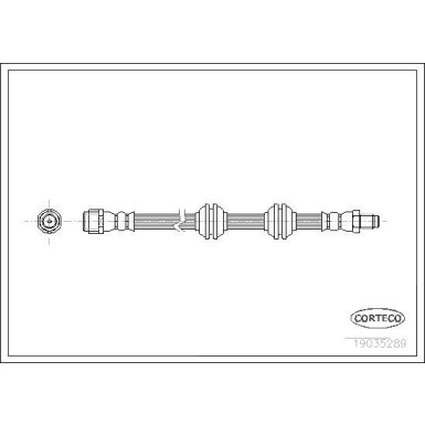 Corteco | Bremsschlauch | 19035289