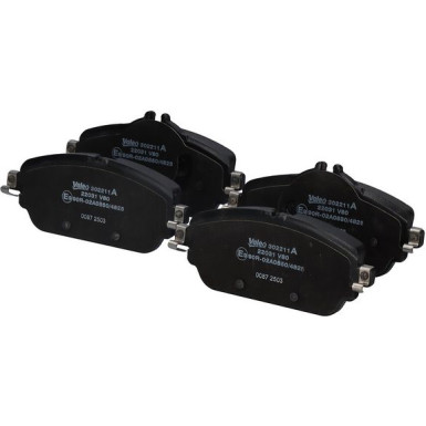 Valeo | Bremsbelagsatz, Scheibenbremse | 302211A