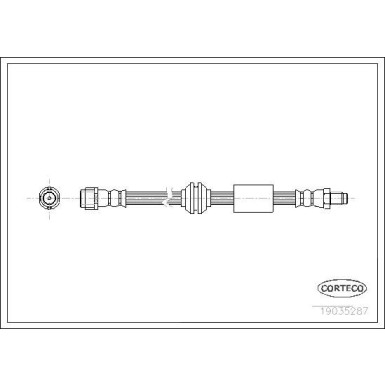 Corteco | Bremsschlauch | 19035287