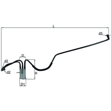 KL 553 Kraftstofffilter KL 553 Kraftstofffilter