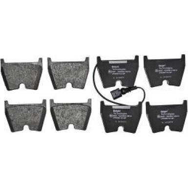 Delphi Bremsbelagsatz, Scheibenbremse LP3266