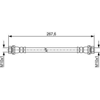1 987 481 948 Bremsschlauch 1 987 481 948 Bremsschlauch